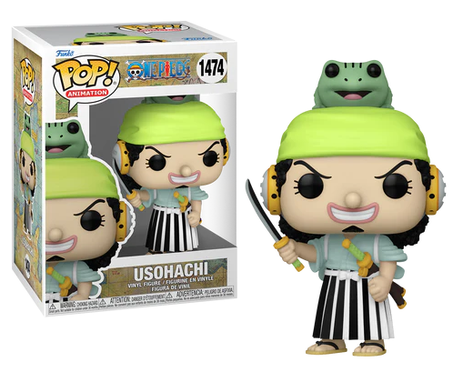 FIGFUN72109_1 ONE PIECE - POP FUNKO VINYL FIGURE 1474 USOHACHI (WANO) 9CM - immagine 1