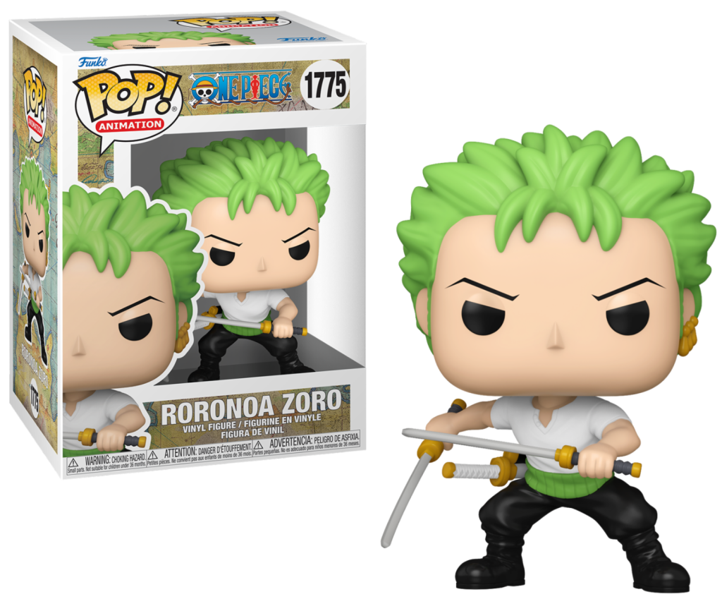 FIGFUN80369_1 ONE PIECE - POP FUNKO VINYL FIGURE 1775 ZORO 9CM - immagine 1